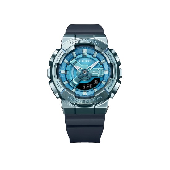 Casio G-Shock Women GM-S110LB-2A Navy Blue Resin Band Sports Watch Casio G-Shock Women GM-S110LB-2A Navy Blue Resin Band Sports Watch