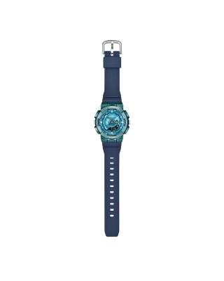 Casio G-Shock Women GM-S110LB-2A Navy Blue Resin Band Sports Watch