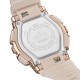 Casio G-Shock Women Pink Gold Metal Covered GM-S110PG-4A Pink Resin Band Sports Watch