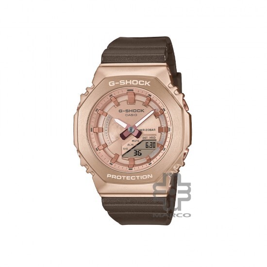 Casio G-Shock Women GM-S2100CB-5A Brown Bio-Based Resin Band Sports Watch