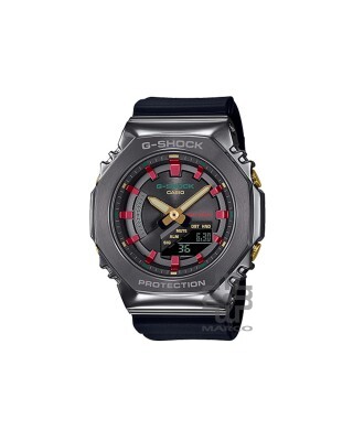 Casio G-Shock Women GM-S2100CH-1A Grey Resin Band  Women Watch