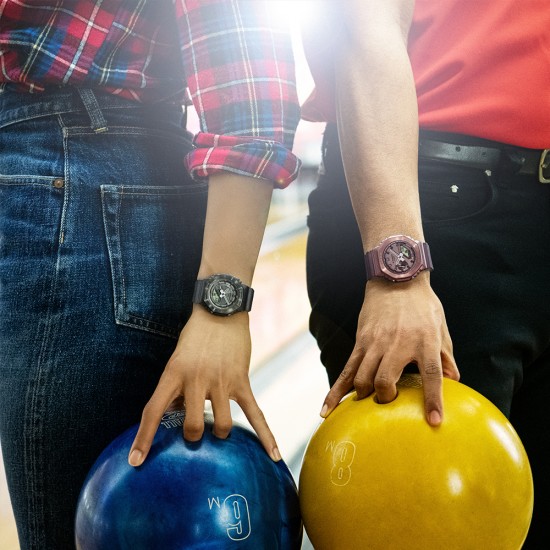 Casio G-Shock Women Midnight Fog Series GM-S2100MF-1A Black Resin Band  Women Watch