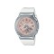 Casio G-Shock Women Seasonal Collection 2023 Metal Covered GM-S2100WS-7A White Resin Band Sports Watch