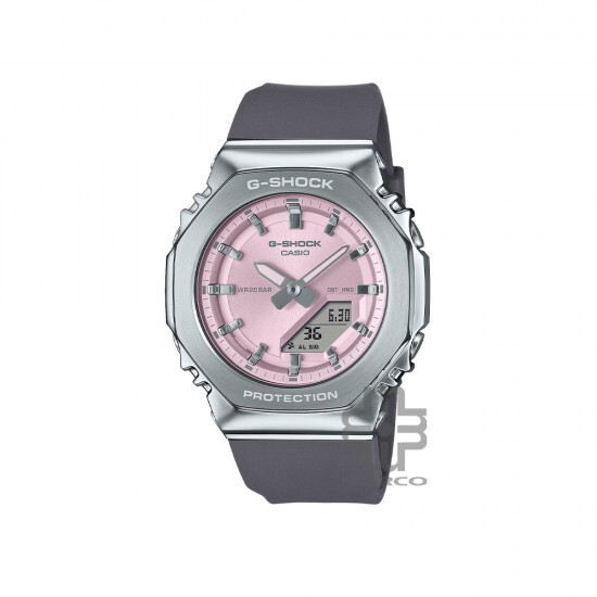 Casio G-Shock Women GM-S2110-4A Black Bio-Based Resin Band Sports Watch