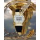Casio G-Shock Women Metal Covered Bell Courbe Series GM-S5600BC-1 Black Resin Band Sports Watch