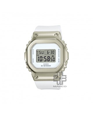 Casio G-Shock Women GM-S5600G-7 White Resin Band Sports Watch