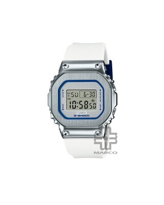 Casio G-Shock Women GM-S5600LC-7 White Resin Band Sports Watch
