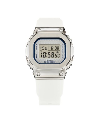 Casio G-Shock Women GM-S5600LC-7 White Resin Band Sports Watch
