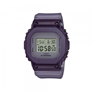 Casio G-Shock GM-S5600MF-6 Purple Resin Band Women Sports Watch