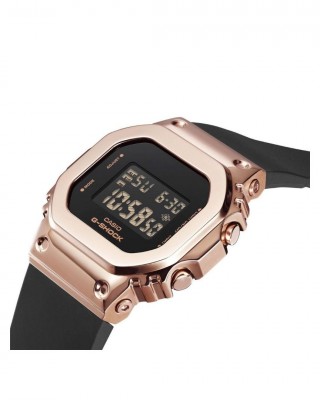 Casio G-Shock Women GM-S5600PG-1 Black Resin Band Sports Watch