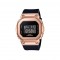 Casio G-Shock Women GM-S5600PG-1 Black Resin Band Sports Watch