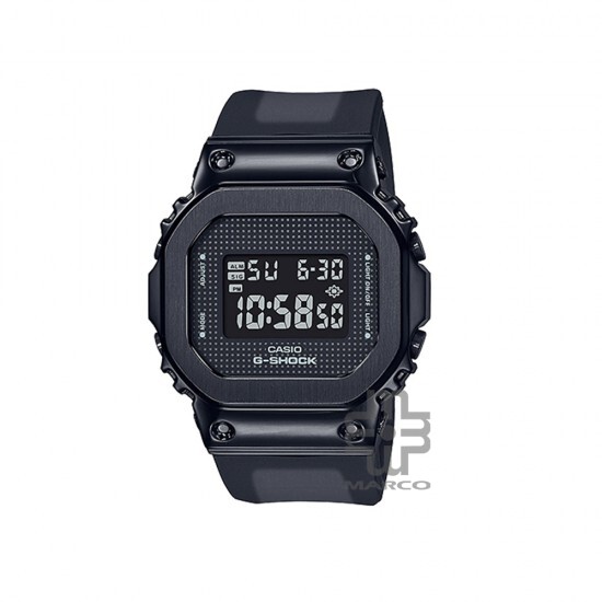Casio G-Shock GM-S5600SB-1 Black Resin Band Women Sports Watch
