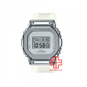 Casio G-Shock Women GM-S5600SK-7 White Resin Band Sports Watch