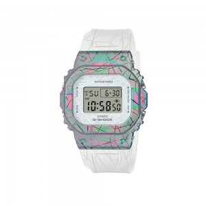 [Limited Edition] Casio G-Shock Women Stone Series GM-S5640GEM-7 White Translucent Resin Band Sport Watch