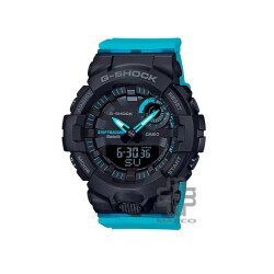 Casio G-Shock Women G-Squad GMA-B800SC-1A2 Blue Resin Band Sports Watch