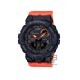 Casio G-Shock Women G-Squad GMA-B800SC-1A4 Orange Resin Band Sports Watch