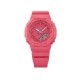 Casio G-Shock Women Tone-On-Tone Series GMA-P2100-4A Red Bio-Based Resin Band Sports Watch