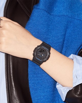 Casio G-Shock Women GMA-P2100BA-1A Black Bio-based Resin Band Women Sport Watch