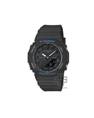 Casio G-Shock Women GMA-P2100BA-1A Black Bio-based Resin Band Women Sport Watch
