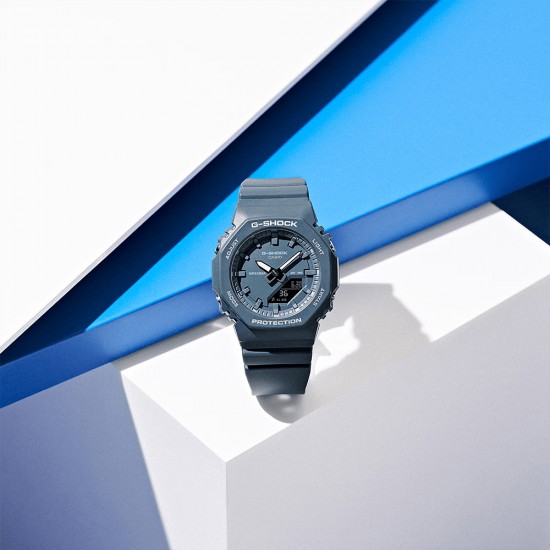Casio G-Shock Women GMA-P2100BA-2A Blue Bio-based Resin Band Women Sport Watch