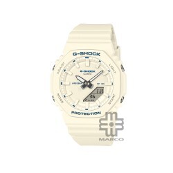 Casio G-Shock Women GMA-P2100BA-7A White Bio-based Resin Band Women Sport Watch
