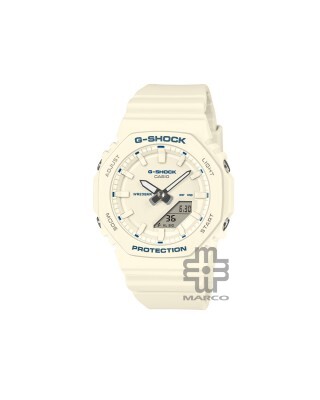 Casio G-Shock Women GMA-P2100BA-7A White Bio-based Resin Band Women Sport Watch