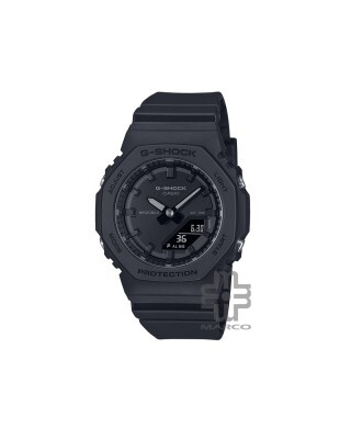 Casio G-Shock Women GMA-P2100BB-1A Black Bio-Based Resin Band Sports Watch