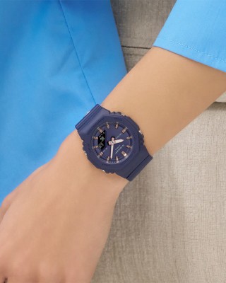 Casio G-Shock Women GMA-P2100M-2A Navy Blue Bio-based Resin Band Women Sport Watch