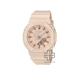 Casio G-Shock Women GMA-P2100M-4A Beige Pink Bio-based Resin Band Women Sport Watch