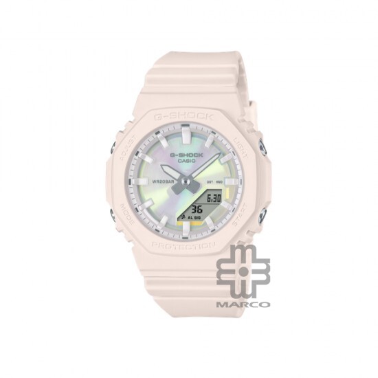 Casio G-Shock Women GMA-P2100PC-4A Pink Bio-based Resin Band Women Sport Watch
