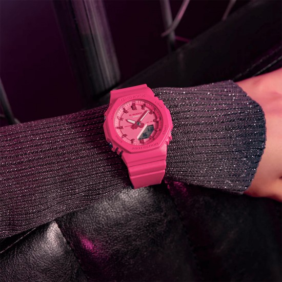 Casio G-Shock Women GMA-P2100PP-4A Pink Bio-based Resin Band Women Sport Watch Casio G-Shock Women GMA-P2100PP-4A Pink Bio-based Resin Band Women Sport Watch