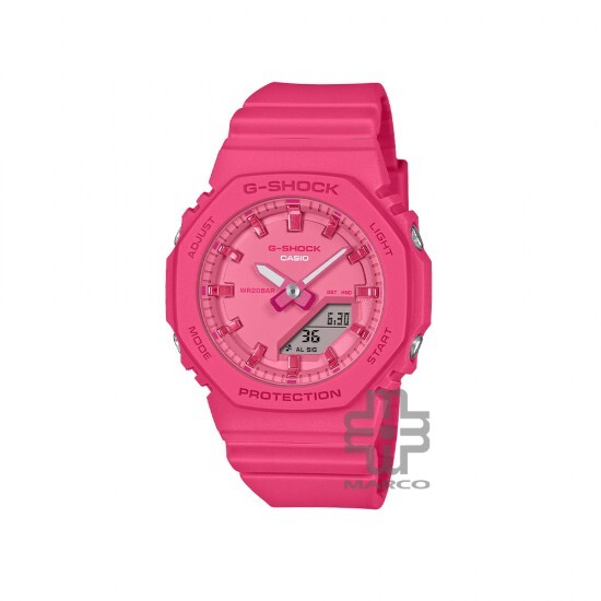 Casio G-Shock Women GMA-P2100PP-4A Pink Bio-based Resin Band Women Sport Watch Casio G-Shock Women GMA-P2100PP-4A Pink Bio-based Resin Band Women Sport Watch