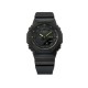 Casio G-Shock Women Seasonal Sporty Accent Color Series GMA-P2100SA-1A2 Black Bio-based Resin Band Women Sport Watch