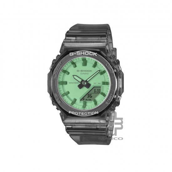 Casio G-Shock Women GMA-P2100SR-1A Black Resin Band Women Sport Watch