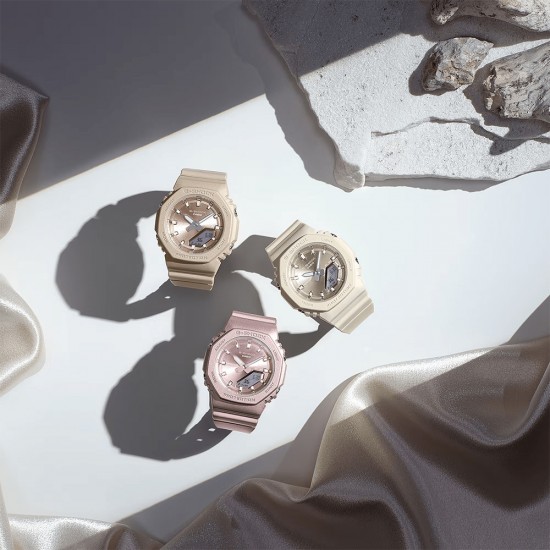 Casio G-Shock Women GMA-P2100ST-4A Pink Bio-Based Resin Band Sports Watch Casio G-Shock Women GMA-P2100ST-4A Pink Bio-Based Resin Band Sports Watch