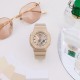 Casio G-Shock Women GMA-P2100ST-9A Beige Bio-Based Resin Band Sports Watch Casio G-Shock Women GMA-P2100ST-9A Beige Bio-Based Resin Band Sports Watch