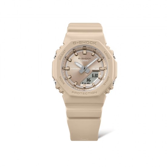 Casio G-Shock Women GMA-P2100ST-9A Beige Bio-Based Resin Band Sports Watch Casio G-Shock Women GMA-P2100ST-9A Beige Bio-Based Resin Band Sports Watch
