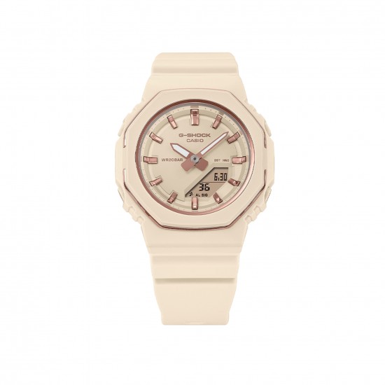 Casio G-Shock Women GMA-P2110-4A Beige Bio-based Resin Band Women Sport Watch