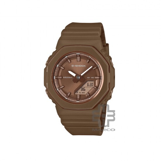Casio G-Shock Women GMA-P2110B-5A Brown Bio-based Resin Band Women Sport Watch
