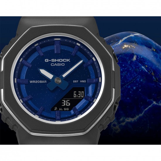 Casio G-Shock Women GMA-P2110SC-2A Black Bio-based Resin Band Women Sport Watch