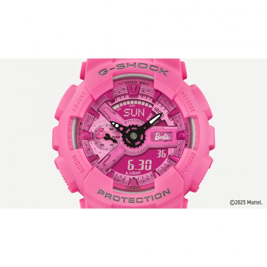 Casio G-Shock Women x Barbie™ GMA-S110BE-4A Pink Bio-based Resin Band Women Sport Watch Casio G-Shock Women x Barbie™ GMA-S110BE-4A Pink Bio-based Resin Band Women Sport Watch
