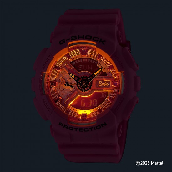 Casio G-Shock Women x Barbie™ GMA-S110BE-4A Pink Bio-based Resin Band Women Sport Watch Casio G-Shock Women x Barbie™ GMA-S110BE-4A Pink Bio-based Resin Band Women Sport Watch