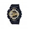 Casio G-Shock Women Black x Gold Series GMA-S110GB-1A Black Resin Band Sports Watch