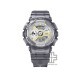 Casio G-Shock Women GMA-S110GS-8A Grey Semi-Trans Resin Band Sports Watch