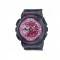 Casio G-Shock Women GMA-S110NP-8A Black Semi-trans Resin Band Sports Watch