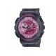 Casio G-Shock Women GMA-S110NP-8A Black Semi-trans Resin Band Sports Watch