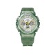 Casio G-Shock Women GMA-S120GS-3A Green Resin Band Sports Watch