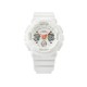 Casio G-Shock Women Seasonal Sporty Accent Color Series GMA-S120SA-7A1 White Bio-based Resin Band Women Sport Watch