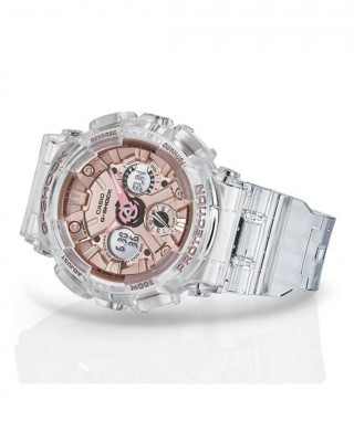 Casio G-Shock Women GMA-S120SR-7A Semi-transparent Band Sports Watch