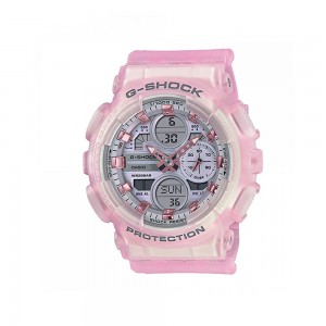 Casio G-Shock Women GMA-S140NP-4A Pink Resin Band Sports Watch